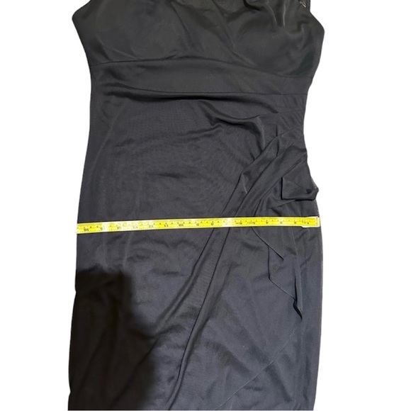 EUC Sleeveless Dress Lace at Front & Back,Black,Size 10 - Picture 11 of 13